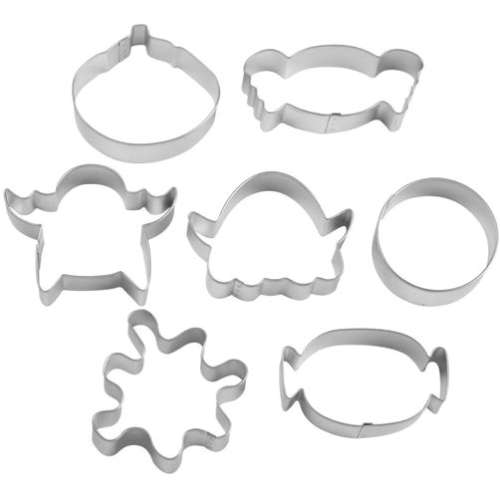 Monster 7 Pc Cookie Cutter Set