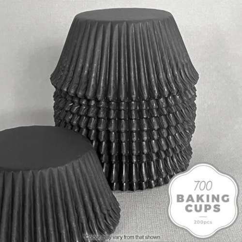 Black Cupcake Papers