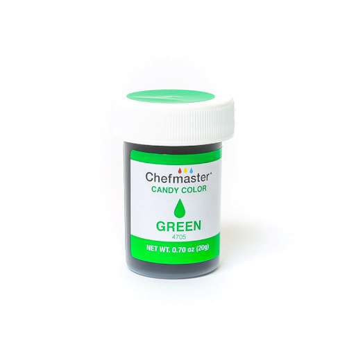 20g Candy Color - Chefmaster Green - Click Image to Close