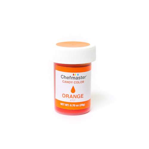 20g Candy Color - Chefmaster Orange - Click Image to Close