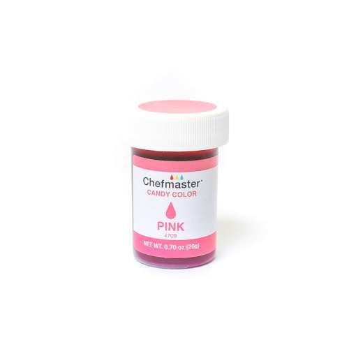20g Candy Color - Chefmaster Pink - Click Image to Close