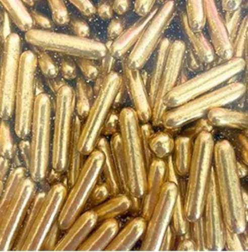Metallic Gold Rods 3.8mm