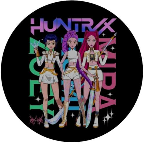 K Pop Demon Hunter Edible Image Round#1