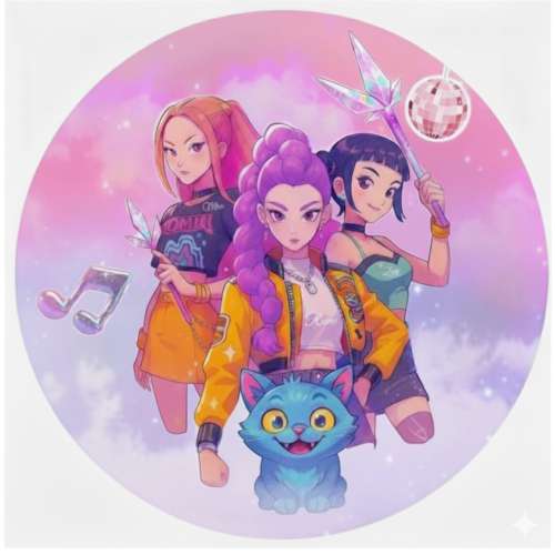 K Pop Demon Hunter Edible Image Round #2