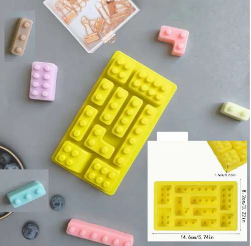 Lego Block Silicone Mould