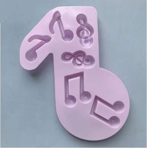 Music Note Silicone Mould