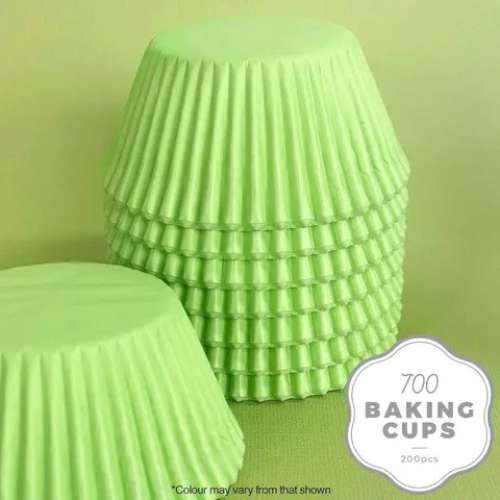 Pastel Green Cupcake Papers