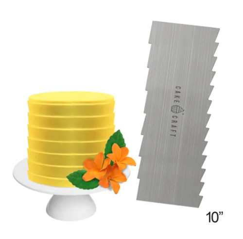 Metal Scraper Comb - Pleats