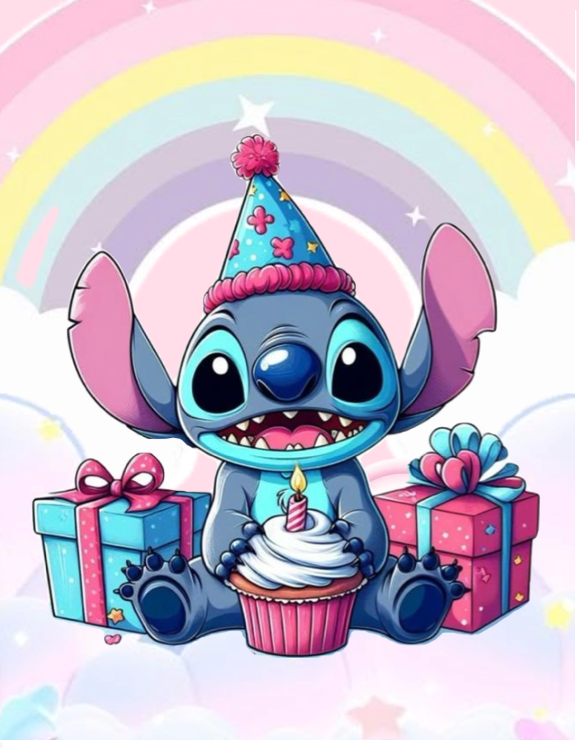 Stitch Icing Image - A4