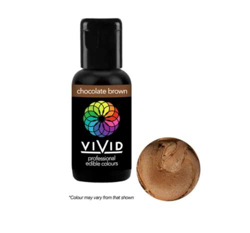 Vivid Chocolate Brown Gel