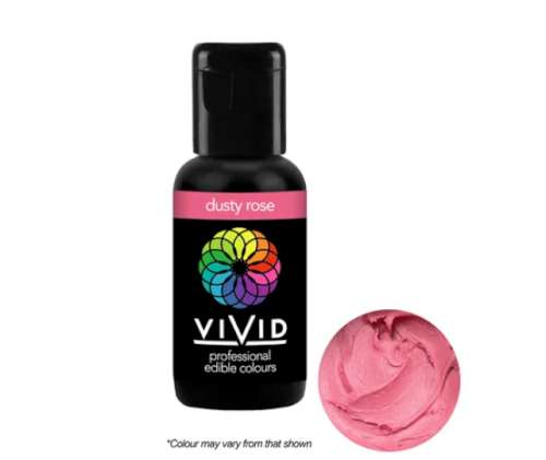 Vivid Dusty Rose Gel Colour
