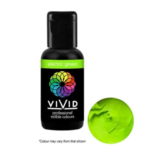 Vivid Electric Green Gel