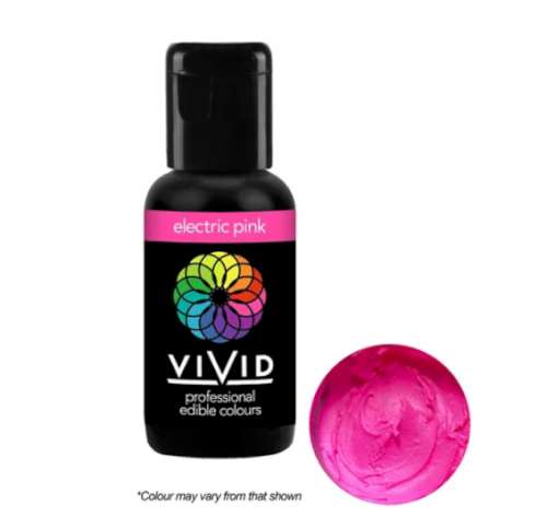 Vivid Electric Pink Gel