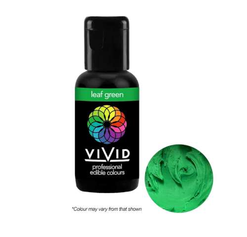 Vivid Leaf Green Gel Colour