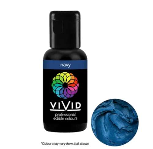 Vivid Navy Blue Gel