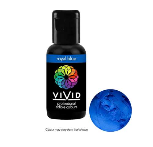 Vivid Royal Blue Gel Colour