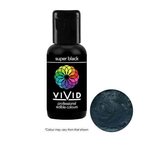 Vivid Super Black Gel Colour