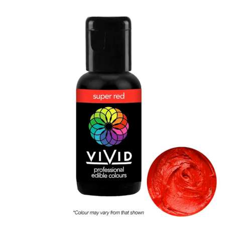 Vivid Super Red Gel Colour