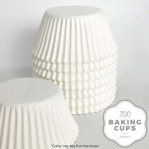White Cupcake Papers