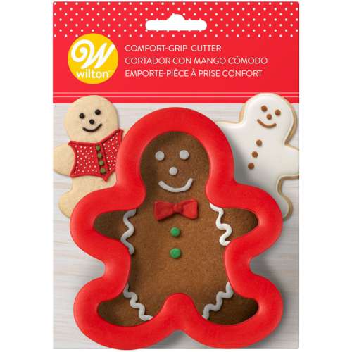 Gingerbread Man Comfront Grip - Click Image to Close