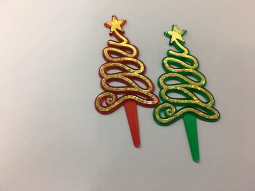 Xmas Trees Cupcake Pixs