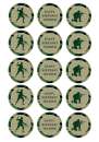 Army Men Edible Icing Cupcake Images