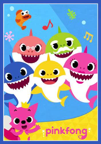 Baby Shark Edible Icing Image - A4