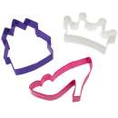 Princess Cookie Cutter Set - 3 Piece