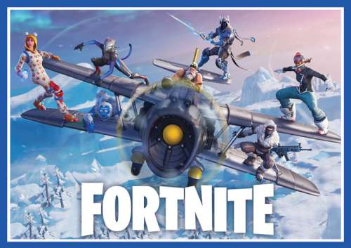 Fortnite #5 Icing Image - A4 - Click Image to Close