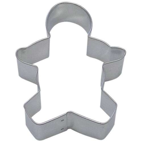 Gingerbread Man Cookie Cutter #2 - Click Image to Close