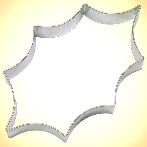 Holly Leaf Cookie Cutter - Click Image to Close