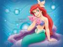 Ariel The Little Mermaid Edible Icing Image A4