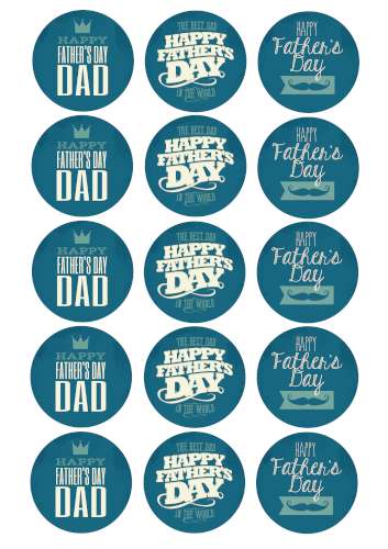 Fathers Day Cupcake Images - Click Image to Close