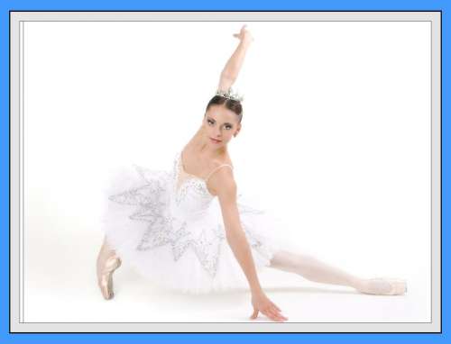 Ballerina Edible Icing Image - Click Image to Close