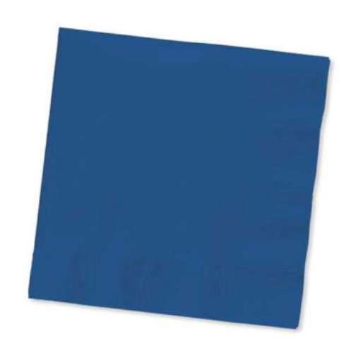 Blue Beverage Napkins - Click Image to Close