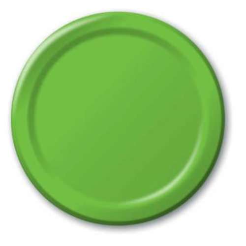 Green Dinner Plates - Click Image to Close