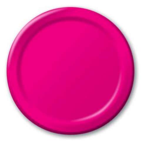 Pink Lunch Plates - Click Image to Close