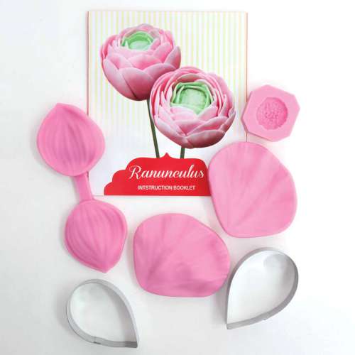 Ranunculus Cutter and Veiner Set - Click Image to Close