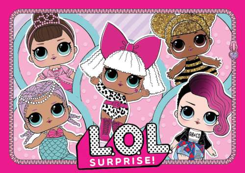 LOL Surprise Dolls Icing Image #2- A4 - Click Image to Close