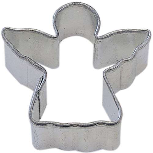 Mini Christmas Angel Cookie Cutter or Fondant Cutter - Click Image to Close