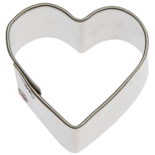 Mini Heart Cookie Cutter or Fondant Cutter