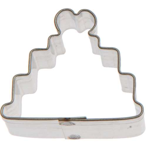 Mini Wedding Cake Cookie or Fondant Cutter - Click Image to Close