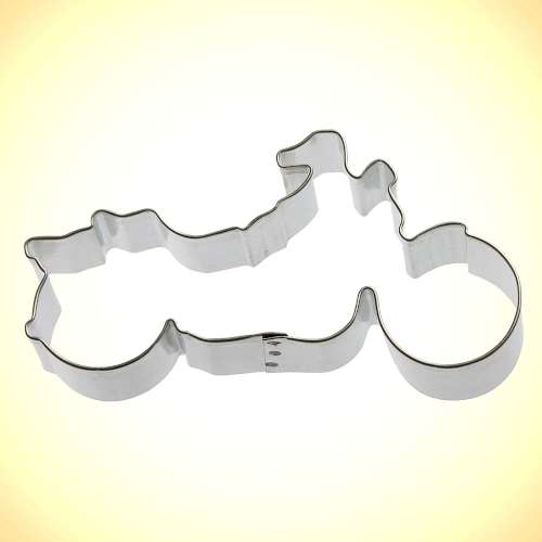Motorbike Cookie Cutter - Click Image to Close