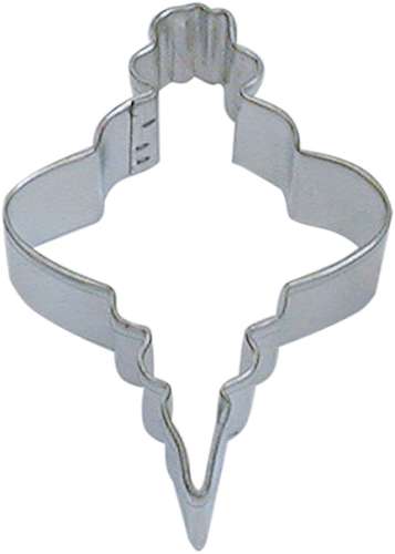 Fancy Christmas Ornament Cookie Cutter - Click Image to Close