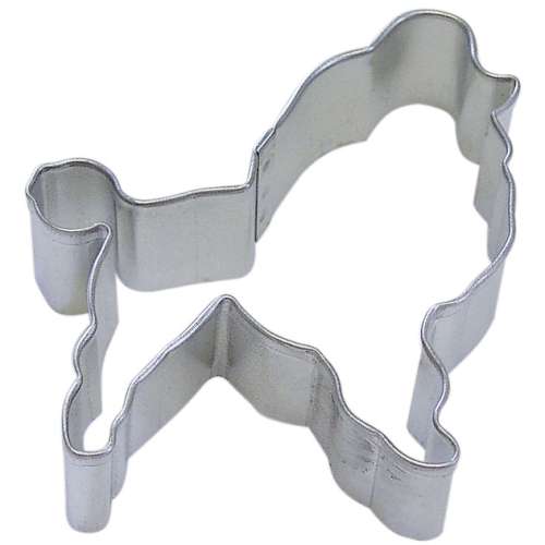 Poodle Dog Cookie Cutter - Click Image to Close