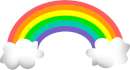 Rainbow Edible Icing Image - Click Image to Close