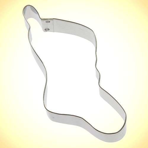 Christmas Stocking Cookie Cutter #2 - Click Image to Close
