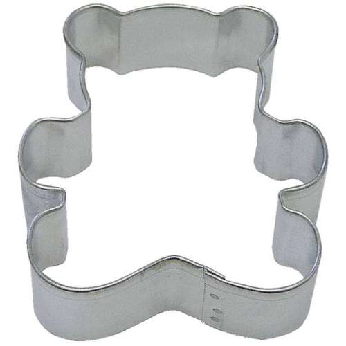 Teddy Bear Cookie Cutter - Med - Click Image to Close