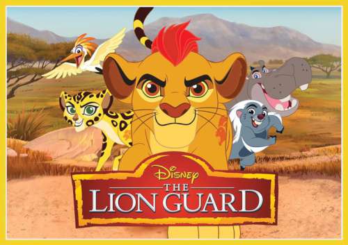 The Lion King Lion Guard Icing Image - A4