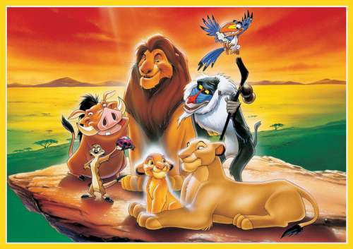 The Lion King Icing Image - A4 - Click Image to Close